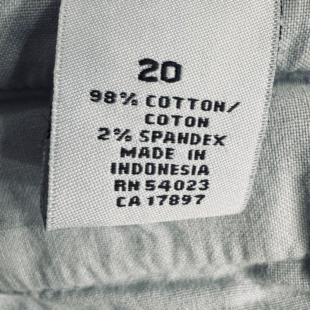 Y2K Old Navy Denim Midi Skirt Plus 20 (43x34) Blue Stretch Back Split Womens - Picture 5 of 8